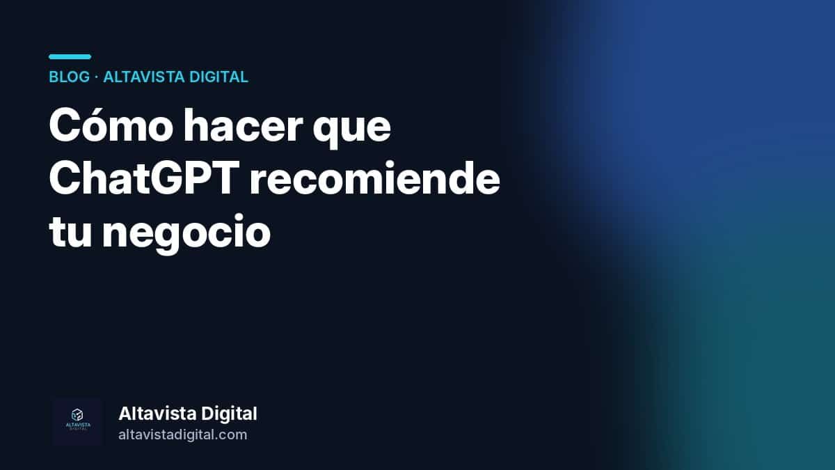 Cómo hacer que ChatGPT recomiende tu negocio en Colombia