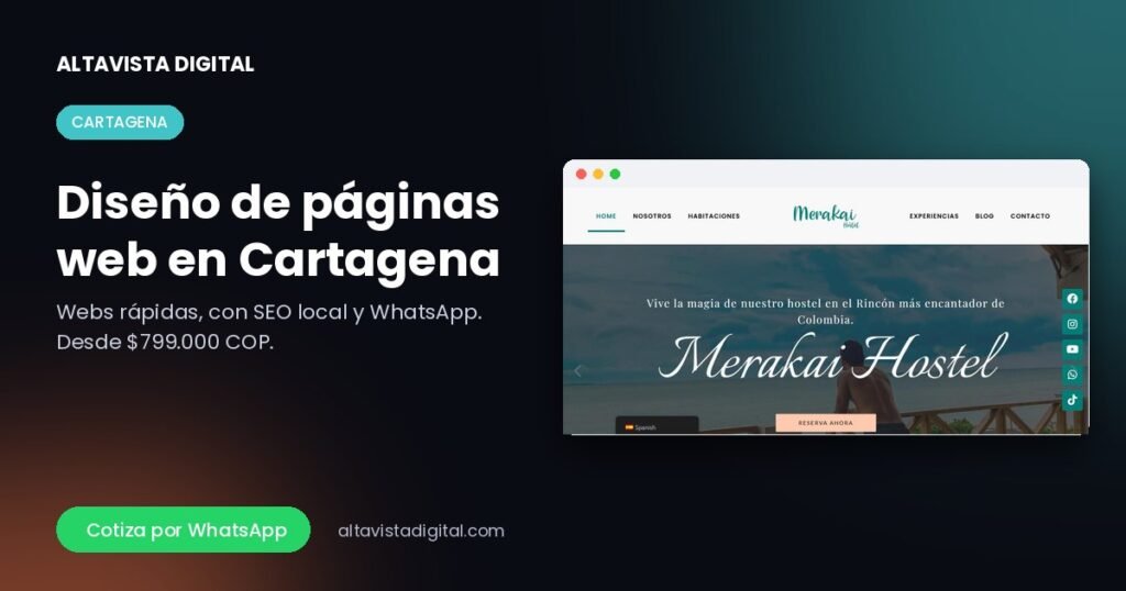 Diseño de páginas web en Cartagena — Altavista Digital