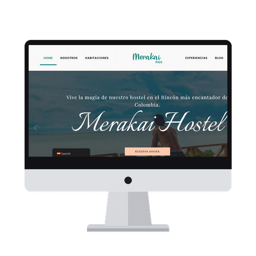 Proyecto web Merakai Hostel – Altavista Digital