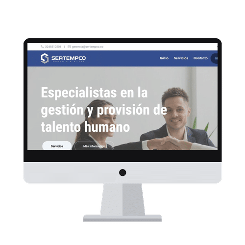 Proyecto web Sertempco – Altavista Digital