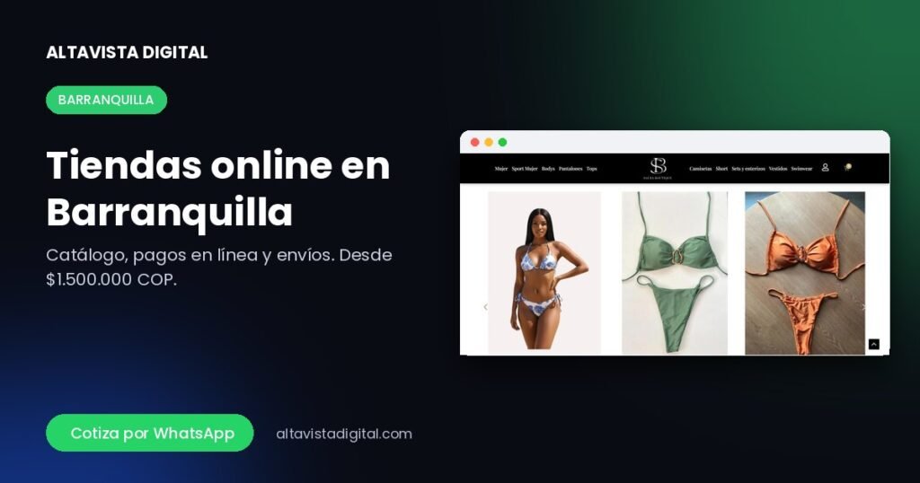 Tiendas online en Barranquilla — Altavista Digital